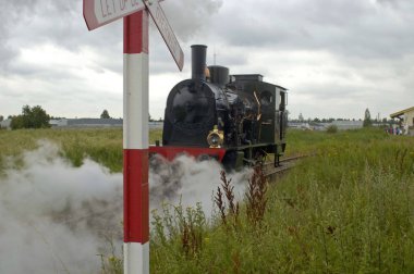 Goes, Hollanda 'da eski bir buhar treni.