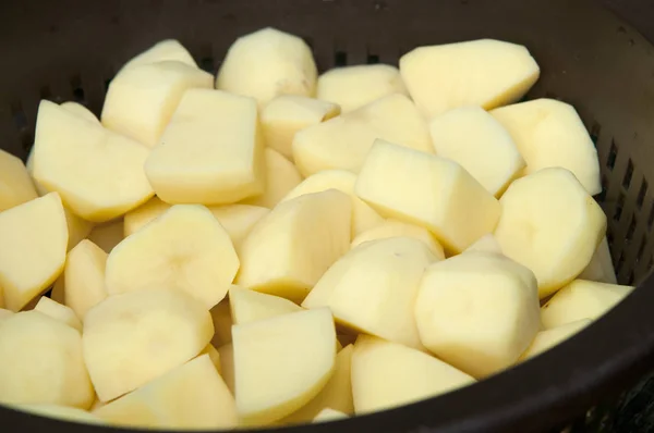 Bahçe patato frittata pişmiş — Stok fotoğraf