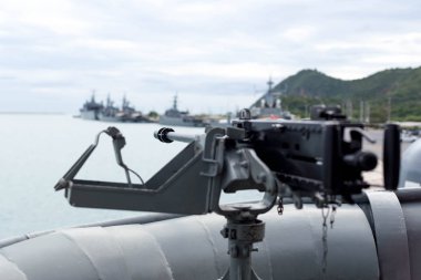 Odak Donanma makineli tüfek üzerinde seçili