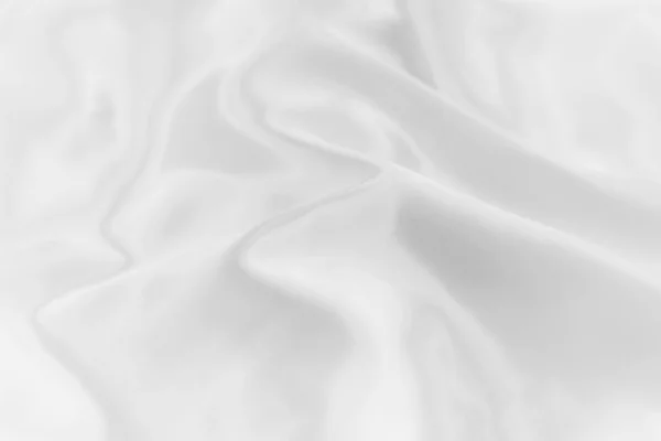 Soft focus of white color silk fabricl background texture. — Stock Photo, Image