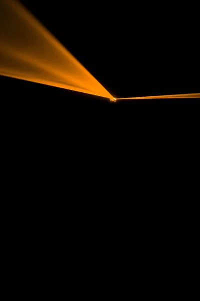 Лазерний промінь помаранчевий — стокове фото