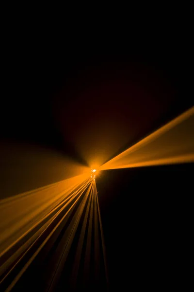 레이저 빔 오렌지 — 스톡 사진