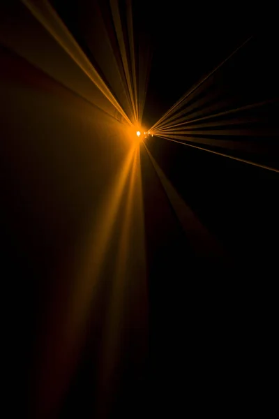 Laserstrahl orange — Stockfoto