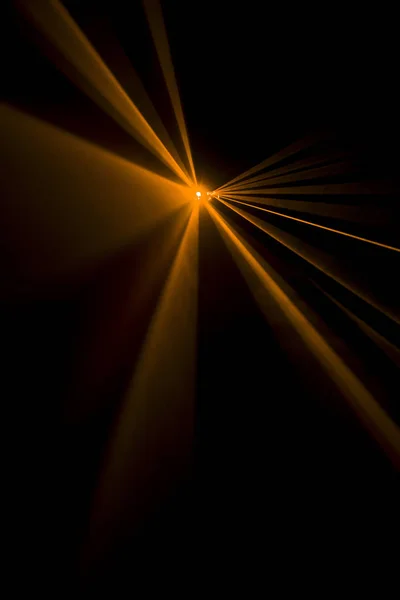Laserstrålen orange — Stockfoto