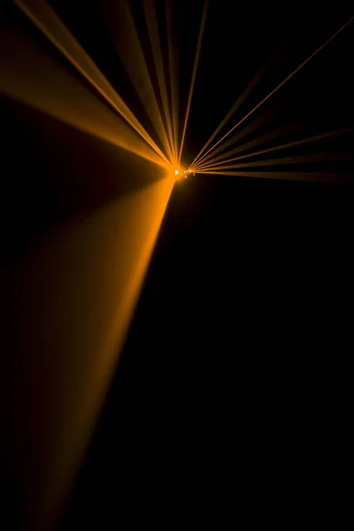 Raggio laser arancione — Foto Stock