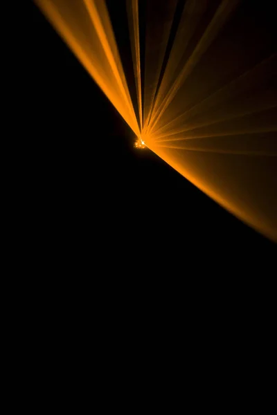 Laserstrålen orange — Stockfoto