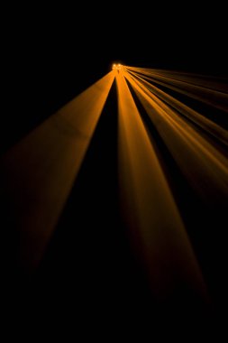 Lazer ışını turuncu