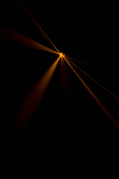 Лазерний промінь помаранчевий — стокове фото