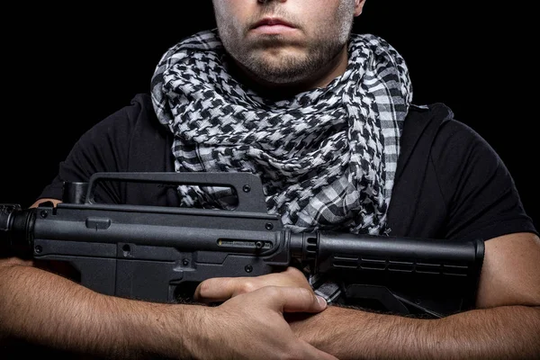 Private Military Contractor Mercenary Soldier — Stock Photo, Image