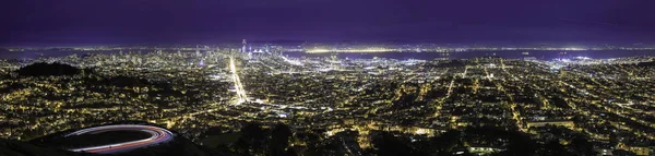 Cityscape of San Francisco and Oakland — Stock Photo, Image