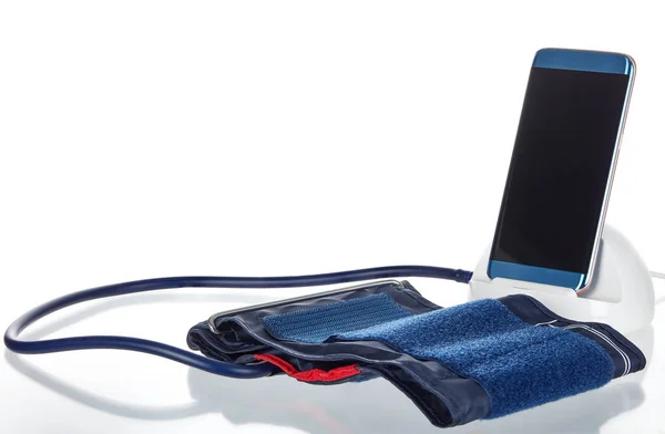 Digitale of Smart Blood Pressure Monitor — Stockfoto