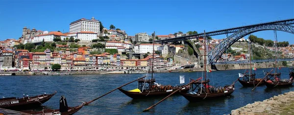 Blick Über Den Douro Und Die Stadt Porto — Stockfoto