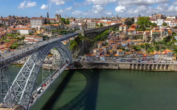 Stadtbild Von Porto Stadt Und Douro Fluss — Stockfoto