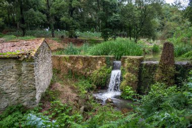 Rustik değirmen, tarım için kullanılan su akışı