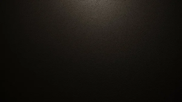 Cooler Schwarzer Lederhintergrund Mit Mäßiger Beleuchtung — Stockfoto