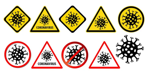Kitleme salgını durdurma Novel Coronavirus salgını covid-19 2019-nCoV belirtileri Wuhan Çin 'de seyahat koronası Avrupa uyarı ve karantinası Ağız maskesi Vektör ağız kapağı koruyucusu ikon kilitleme işareti