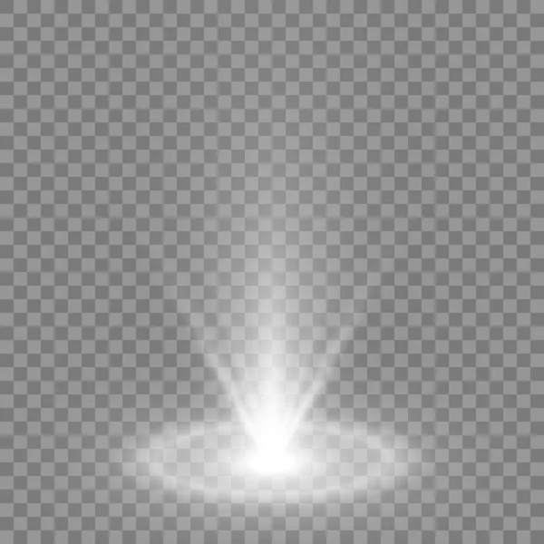 Magic Portal Fantasy Futuristic Teleport Light Effect Light Rays Night — Stock Vector