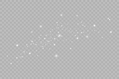 Vektör şeffaf güneş ışığı özel mercek parlaması