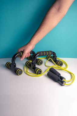 ev aletleri spor mavi güçlü kendini geliştirme