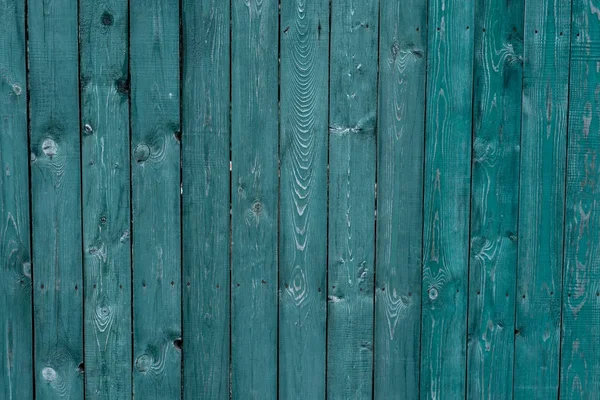 Tableros viejos de madera verde oscuro. Fondos y texturas valla pintada. Vista frontal. Atraer hermoso fondo vintage . —  Fotos de Stock