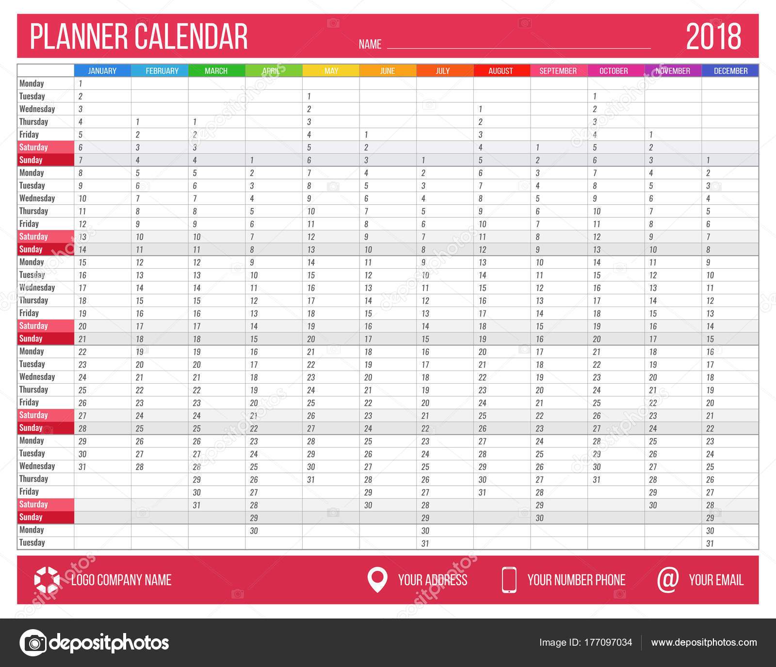 english-calendar-planner-for-year-2018-12-months-corporate-design