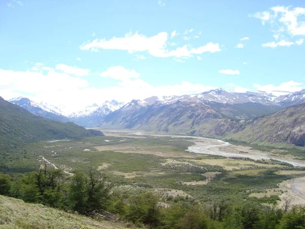 Krásná Krajina Argentina Patagonia — Stock fotografie