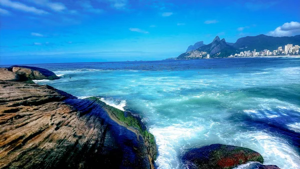 Spiaggia Ipanema Rio Janeiro Brasile — Foto Stock