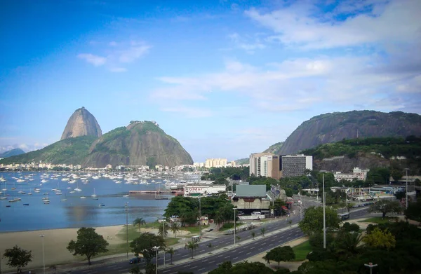 Botafogo Vista Sul Porto Turistico Rio Janeiro — Foto Stock