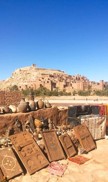 Kasbah Ait Ben Haddou Атлаських Горах Марокко — стокове фото