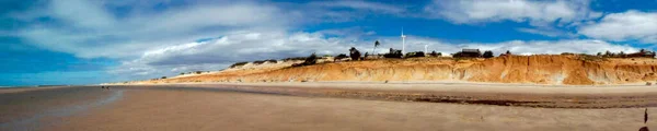 Panorama Canoa Quebrada Ceara Brazilië — Stockfoto