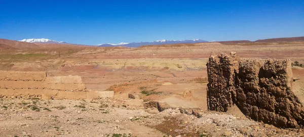 Kasbah Ait Ben Haddou Στο Μαρόκο Προβολή Παγκόσμιας Κληρονομιάς Της — Φωτογραφία Αρχείου