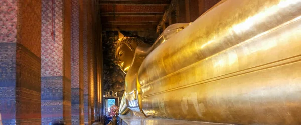 Wat Pho Auch Bekannt Als Tempel Des Liegenden Buddha Bangkok — Stockfoto