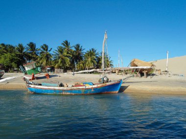 Brezilya, Canoa Quebrada 'da güzel Jangada