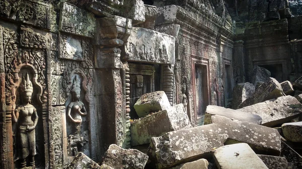 Ruinen Des Tempels Prohm Angkor Wat Alte Khmer Architektur Der — Stockfoto