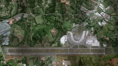 Uluslararası Havalimanı Üst Görünümü