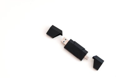 Devam eden bir USB 'nin fotoğrafı açıldı. Fotoğraf alanı kopyala.