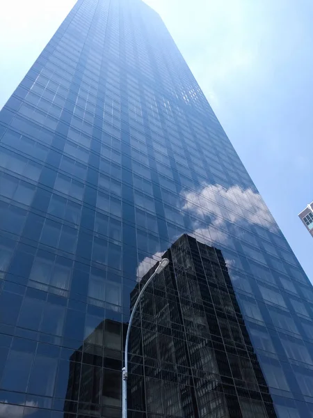 Manhattan New York Juli 2019 Skyscraper Manhattan New York Met — Stockfoto