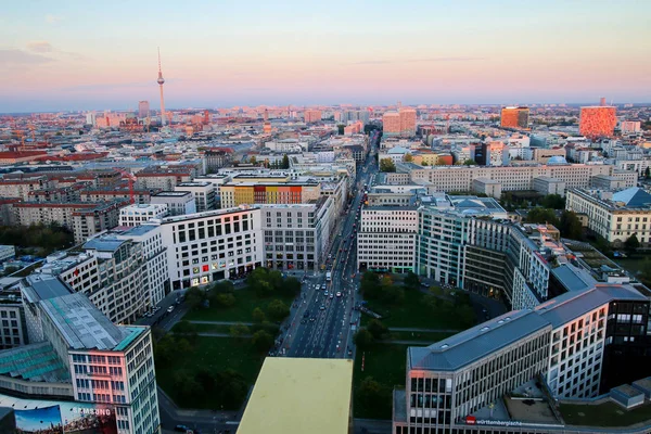 Potsdamer Platz berlin deutsch — Stockfoto