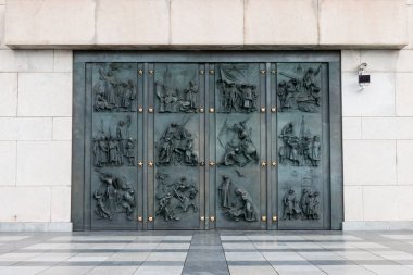 Kapı Ulusal Monumwnt Vtkov Prag üzerinde