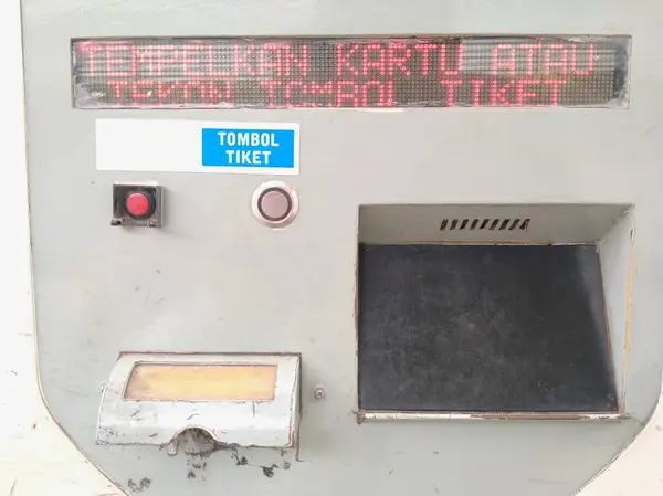 인도네시아 자카르타 2020 들어가기 주차장에서 수있는 — 스톡 사진