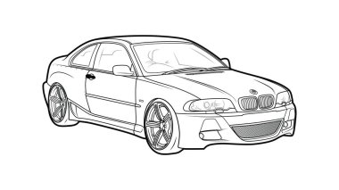 Drift Stance E46 Spor Araba