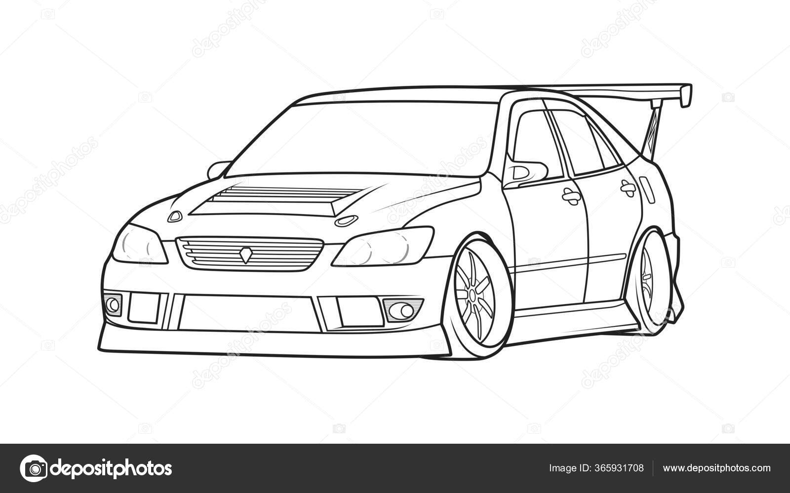 Drift Car Stock Illustrations – 7,080 Drift Car Stock Illustrations,  Vectors & Clipart - Dreamstime