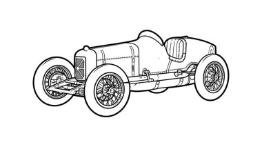Klasik Klasik Eski Sportcar