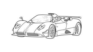 Zonda Modern Süper Araba