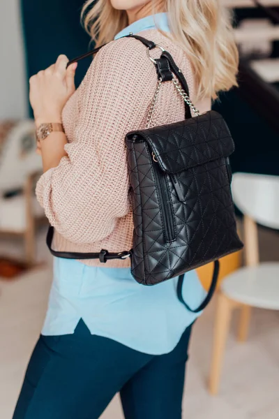 Bolsos Bolsos Mochilas Varios Diseños Diferentes Estilos Para Las Mujeres —  Fotos de Stock