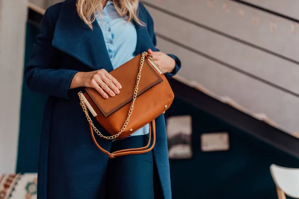 Tassen Handtassen Rugzakken Van Verschillende Ontwerpen Verschillende Stijlen Voor Vrouwen — Stockfoto