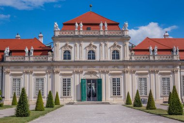 Avusturya, Viyana 'daki Aşağı Belvedere Sarayı ve Bahçesi