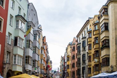 Innsbruck, Avusturya 'daki renkli binalar