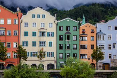Innsbruck, Avusturya 'nın Renkli Evleri