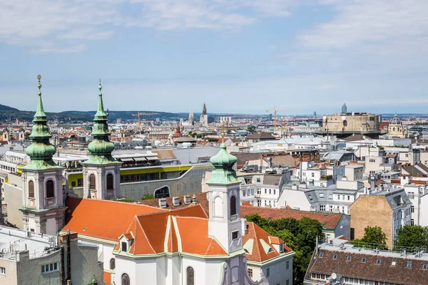 Panoramic View Vienna Sunny Day — Stock Photo, Image
